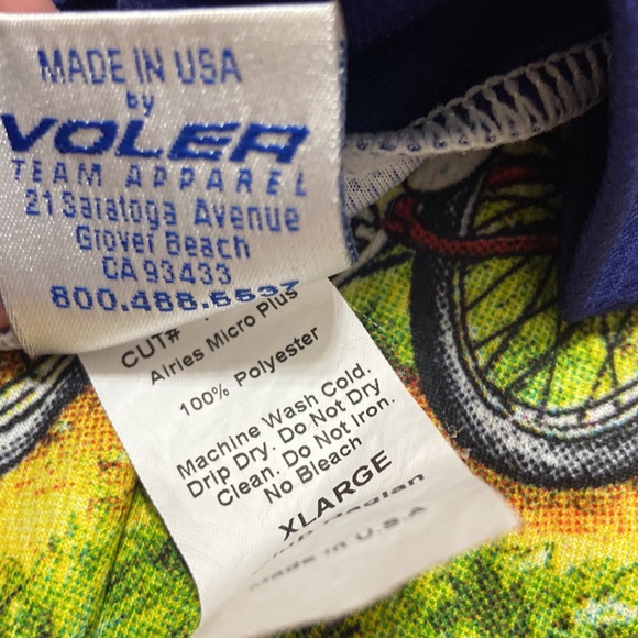 Biker Fat Tire New Belgium Cycling Jersey - Picture 3 of 6